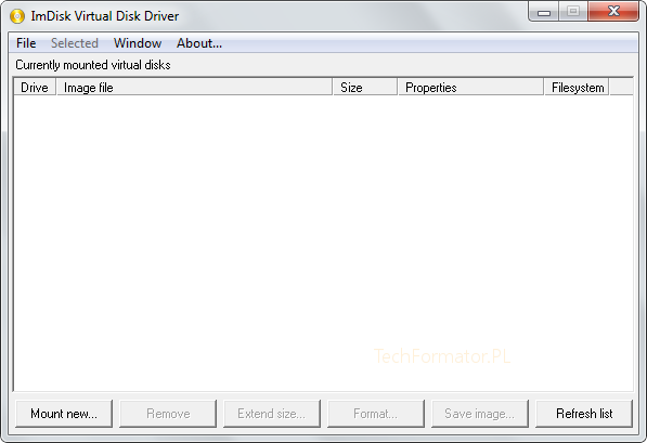 imdisk virtual disk driver