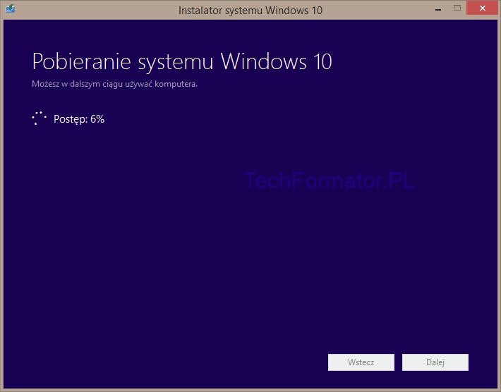 Pobieranie Windows 10